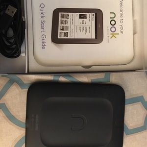 Barnes and nobles nook tablet black and white